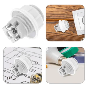 Ceramic E14 Lamp Holder Diy Lamp Kits And Lamp Repair E14 Light Threaded Socket - Picture 1 of 12