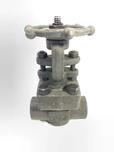 LVF Forged Steel 3/4 Inch NPT Class 800 Gate Valve Bolted Bonnet Fig. BR-104 - Picture 1 of 6