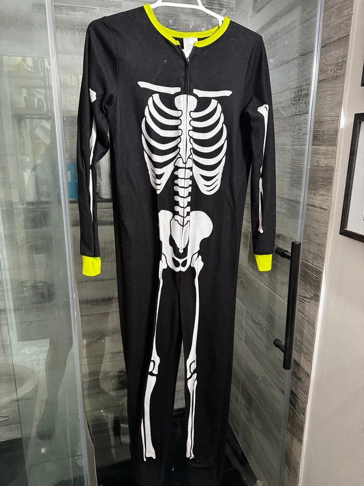 Pijama Skeleton One Piece - Juvenil XL Foto 1 de 1
