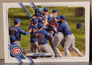 Chicago Cubs - Team Card Topps 2021 Baseball Series 2 #529 Alec Mills no-hitter - Picture 1 of 2
