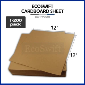 "1-200 ""EcoSwift"" Spanplatte Karton Handwerk Sammelalbum Fotopads Blätter 12"" x 12" - Bild 1 von 6