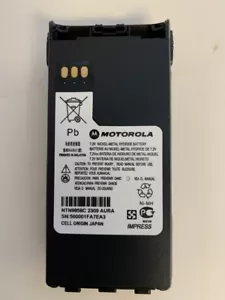 MOTOROLA NTN9858C NEW ORIGINAL OEM IMPRES 2100MAH NIMH BATTERY - Picture 1 of 2
