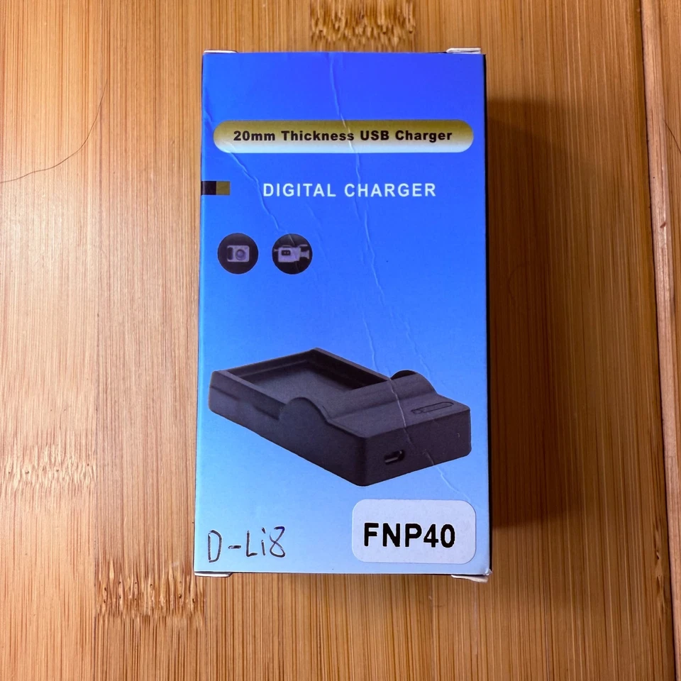 Wall Charger for D-Li8 / FNP-40 Digital Camera Battery Pentax Fujifilm & More - Image 1 of 1