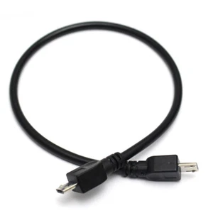 Micro USB Male To Micro Male 5Pin Converter OTG Adapter Data Cable - Zdjęcie 1 z 3
