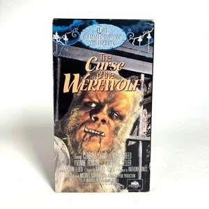 The Curse of the Werewolf 1961 VHS Movie 1992 MCA Video Hammer Horror Collection - Imagen 1 de 4