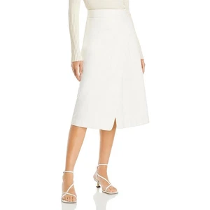 Proenza Schouler Womens White Button Pocket Wrap Wrap Skirt 6 BHFO 4579 - Picture 1 of 1