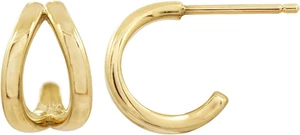 Cerchi divisi Amazon Essentials placcati oro 14 carati o rodiato - Foto 1 di 6