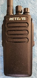 Retevis RT81 Handset + Antenna Only used 10 Watts 16 Ch. UHF 400-470 Mhz. - Picture 1 of 3