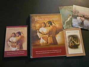 LDS PREACH MY GOSPEL Spiral Workbook + DVD District 1 + True To the Faith Book - Picture 1 of 8