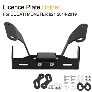 For DUCATI MONSTER 821 Licence Plate Holder Number Plate Frame w/Light 2014-2019 - Picture 1 of 9