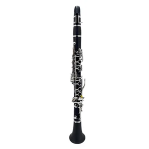 New Eb Key Clarinet Clarinet Ebonite Eflat 2 Barrels Good Sound Professional - Picture 1 of 9
