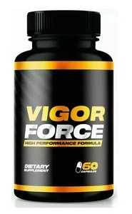 Vigor Force Male Supplement, Vigor Pills to Boost Vitality & Energy 60ct - Picture 1 of 6