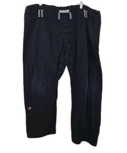 Pantaloni kimono Shoyoroll Comp Standard neri Superior Grapplers A5 cotone - Foto 1 di 6