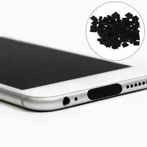 100pcs Bouchons Prises Port Cover Téléphone Ports de Charge Protecteur Prises Compatible - Photo 1/12