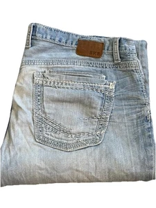 BKE Tyler Herren Jeans 40x32 Light Wash Straight Leg Denim Blau Classic Fit - Bild 1 von 11