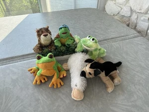 Webkinz Lot of 6 Plush Stuffed Animals GANZ - Picture 1 of 9