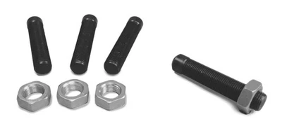 Steinjager for 7/8-14 RH Threaded Stud, Weldable Grade 8 equivalent 4 Pack - Image 1 of 4