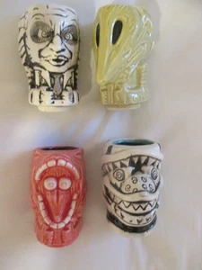 Geeki Tikis Beetlejuice Muglets 4-Pack | Beetlejuice, Sandworm, Adam, Barbara - Picture 1 of 4