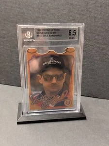 Dale Earnhardt Sr 1995 Crown Jewels Signature Gems Insert Card, Graded - Picture 1 of 3