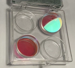 QTF Fused Silica Ø1" HR  99.5% @ 532nm, HT  98% @ 1064nm harmonic separator - Picture 1 of 2