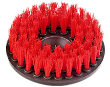 Heavy Duty Drill Brush Scrub Attachment 5" RED Tile Grout floor 5X fast clean
