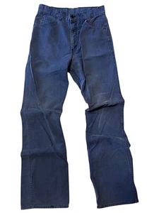 Vintage 70s Blue Tab Movin’ On Levi’s Flare Bottom 32x34 - Picture 1 of 9