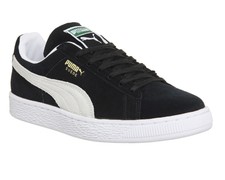 black suade pumas