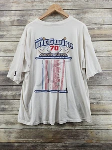 Camiseta Mark McGwire Starter 1998 70 Home Runs Record SS Adulto Talla XL - Imagen 1 de 9