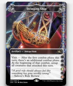 MTG Unfinity Swinging Ship (4-6) 231 Regular Rare - Picture 1 of 1