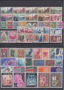 ANDORRE : COLLECTION 1961/1980 TRES AVANCEE NEUVE */** AVEC & SANS CHARNIERE - Picture 1 of 3