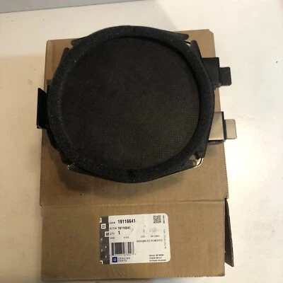 ALTAVOZ de radio puerta delantera Chevrolet Silverao GMC Sierra nuevo OEM 19116641 Foto 1 de 2
