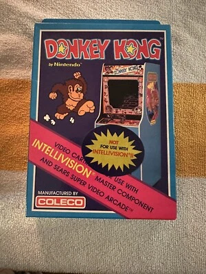 ¡Videojuego Donkey Kong Coleco sellado sin abrir! Nintendo 1982 Foto 1 de 4