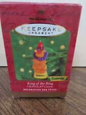 Vintage Hallmark Keepsake Ornament CRAYOLA - KING OF THE RING 2000 New In Box