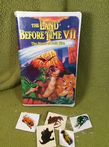 The Land Before Time VII The Stone of Cold Fire VHS 2000 Clamshell + Prizes #3 - Picture 1 of 5