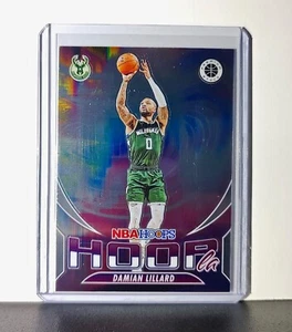 Damian Lillard 2023-24 Panini Premium Stock NBA Hoops #2 Hoopla Card Bucks - Picture 1 of 2