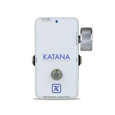 Keeley KATANA Clean Boost - Throwback White - - BRAND NEW Booster Pedal