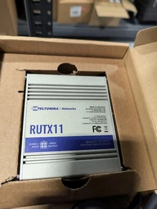 Teltonika RUTX11 LTE Wifi Cellular Router - 4G LTE (CAT6) TELRUTX11100400 - Picture 1 of 3