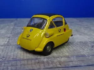 Schuco 1:43 BMW Isetta Deutsche Bundespost gelb schwarzes Dach VF 511 - Bild 1 von 6