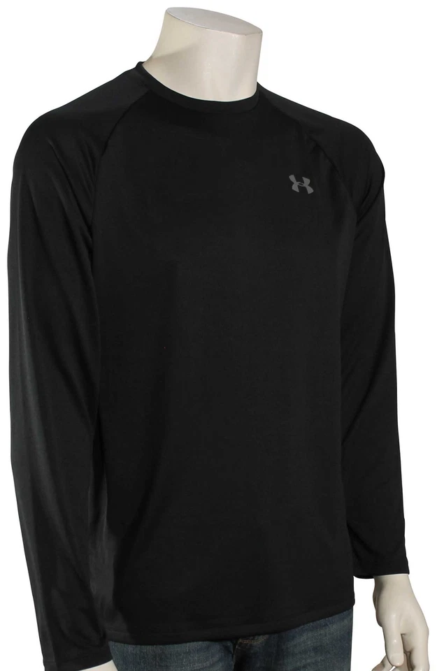 Under Armour 1328496001xl Tech 2.0 Long Sleeve Shirt Black XL
