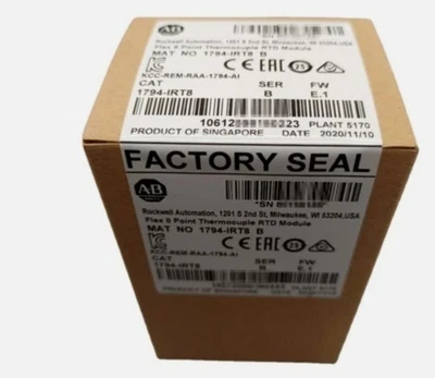 New Sealed Allen Bradley 1794-IRT8 SER B Flex 8 Point Thermocouple RTD Module - Image 1 of 4