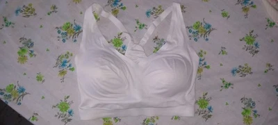 Bralette Soma Enbliss Racerback Pull Over Blanco Talla XL Foto 1 de 3