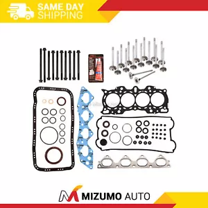 Full Gasket Set Intake Exhaust Valves Fit 97-01 Honda CRV 2.0L DOHC B20B4 B20Z2 - Picture 1 of 12