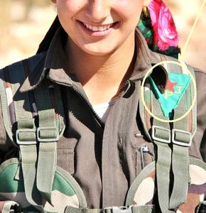 Anti-Isis Syria-Iraq Foreign Kurdish Fighter PESHMERGA پێشمەرگە vêlkrö YPJ PATCH - Picture 1 of 12