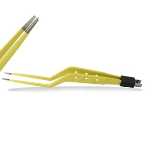 Yasargil Microsurgery Bipolar Forceps 5.5" x 1.2mm Electrosurgical EL-101 - Picture 1 of 4
