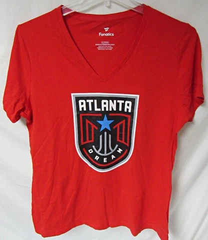 Atlanta Dream Women XL Short Sleeve Screened "PRIMARY LOGO" T-shirt C1 3601 Cover