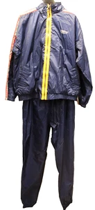 Vintage Wilson PERFORMANCE Zippered Windbreaker Jacket & Pant Set XL RARE Modell - Picture 1 of 12