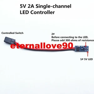 5V 2A Ultra-small Volume of PWM Switch in Light-Controlled Cigarette Lighter LED - Picture 1 of 6