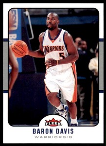 2006-07 FLEER BARON DAVIS . GOLDEN STATE WARRIORS #56