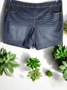 Bermudas para mujer Terra & Sky talla 4X 28W-30W nuevas con etiquetas - Imagen 1 de 9