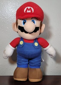 Super Mario (2011, Nintendo) 12" Plush Doll Poseable Arms Globalholdings - Picture 1 of 10